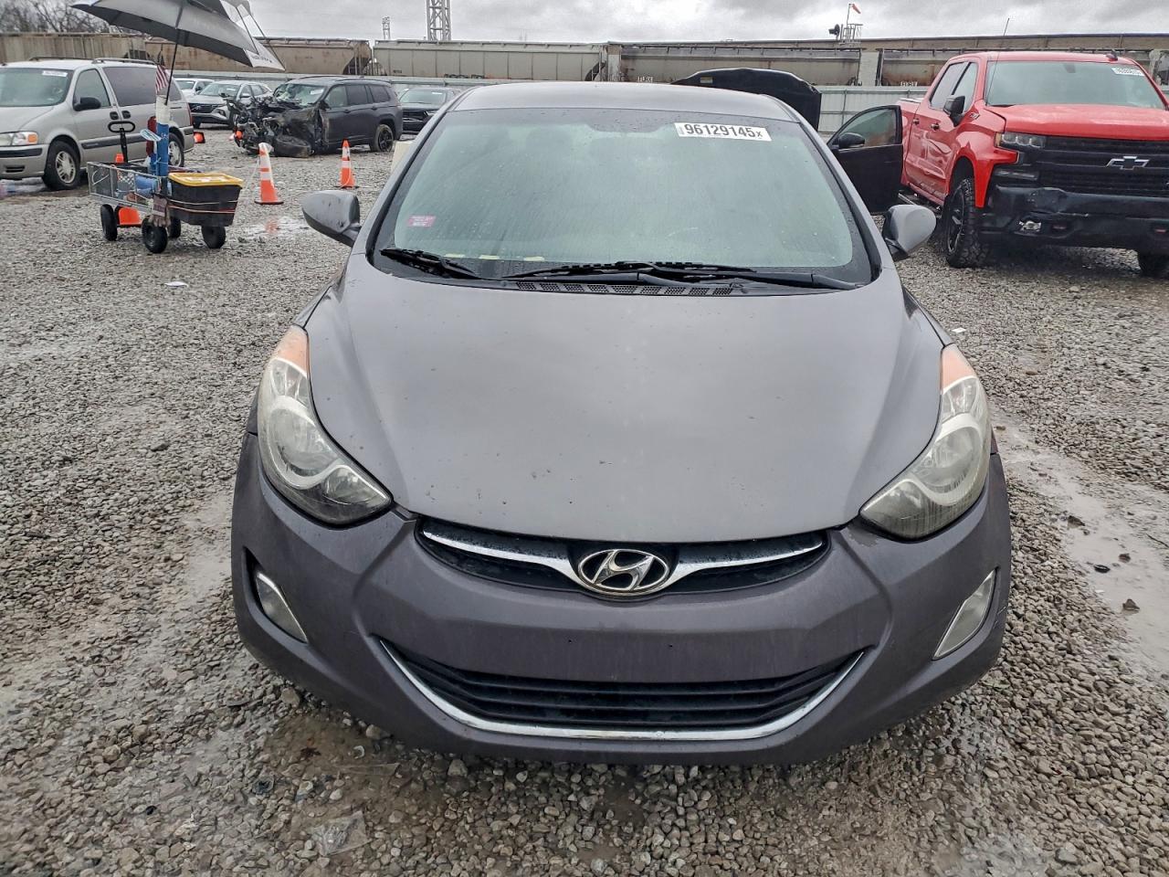Lot #3312427673 2013 HYUNDAI ELANTRA GL