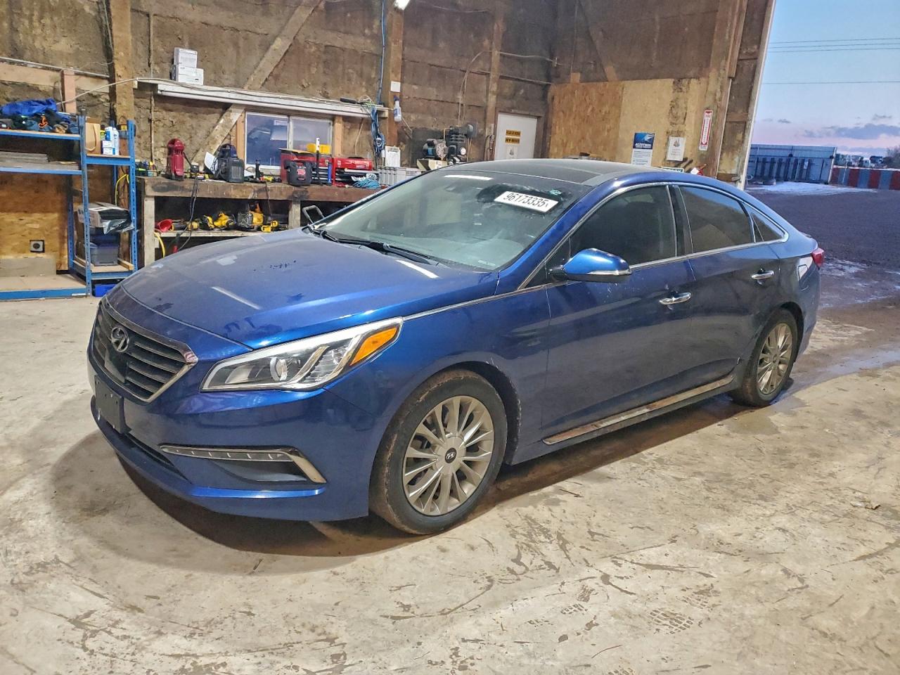 Lot #3310786965 2015 HYUNDAI SONATA SPO