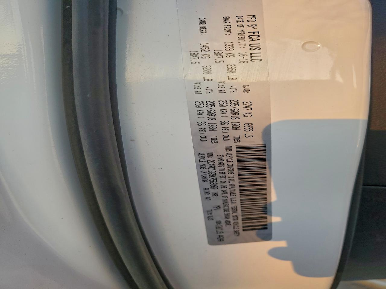 CHRYSLER PACIFICA LIMITED