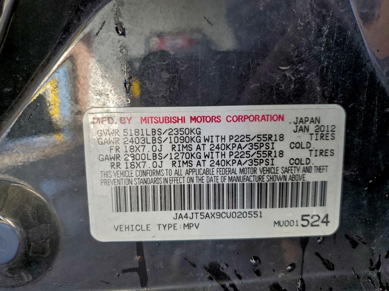 MITSUBISHI OUTLANDER GT