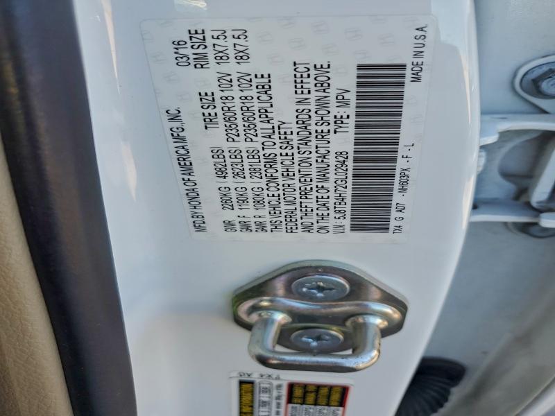 2016 ACURA RDX ADVANC #3315909128