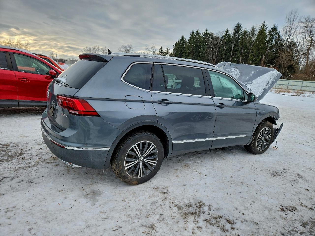 Lot #3317711075 2019 VOLKSWAGEN TIGUAN SE