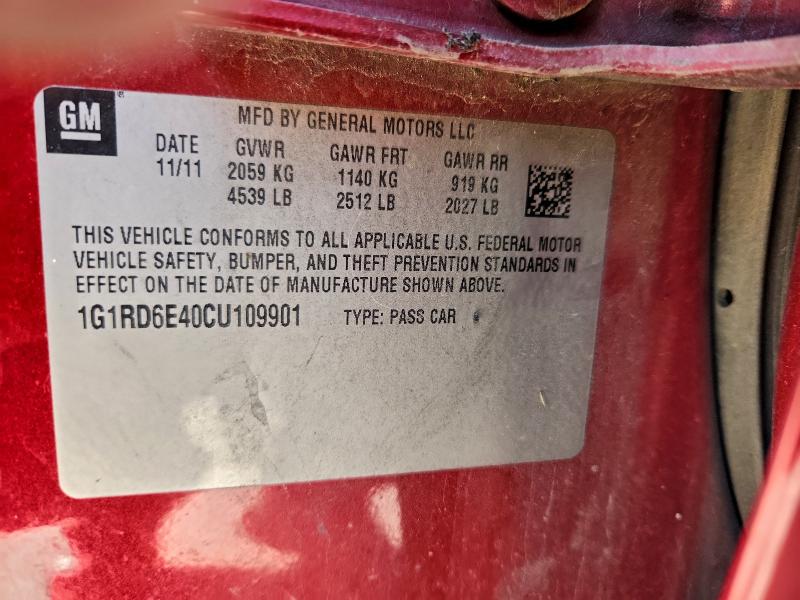 2012 CHEVROLET VOLT #3302702006