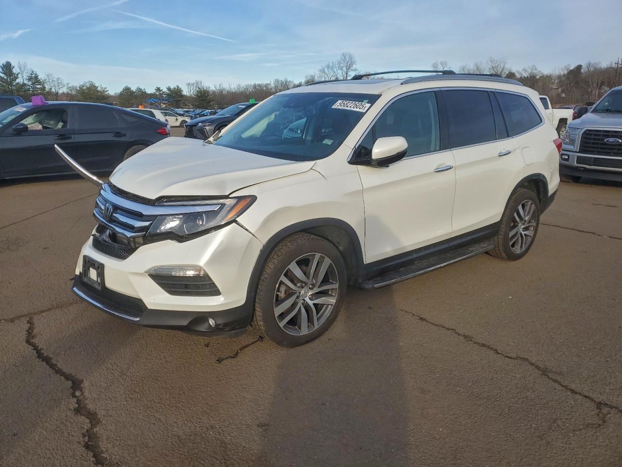 Lot #3316715507 2016 HONDA PILOT ELIT