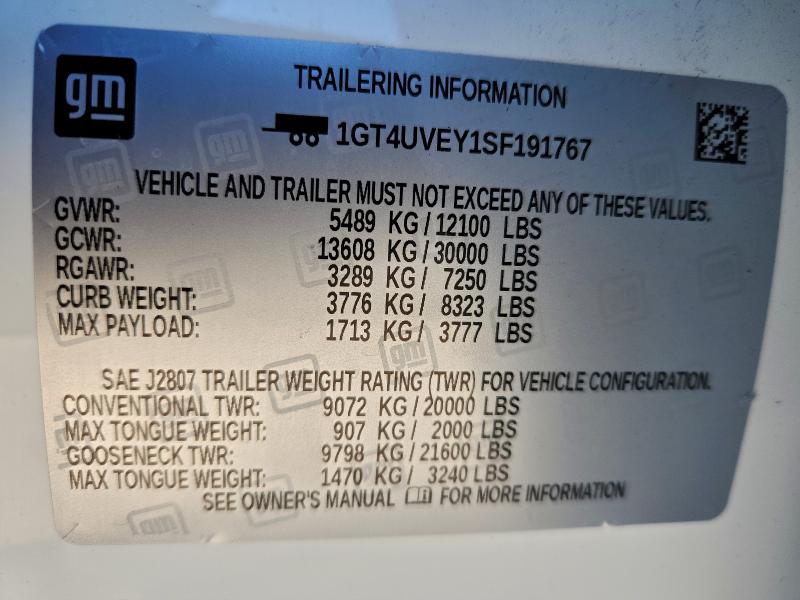 2025 GMC SIERRA K35 #3310309979