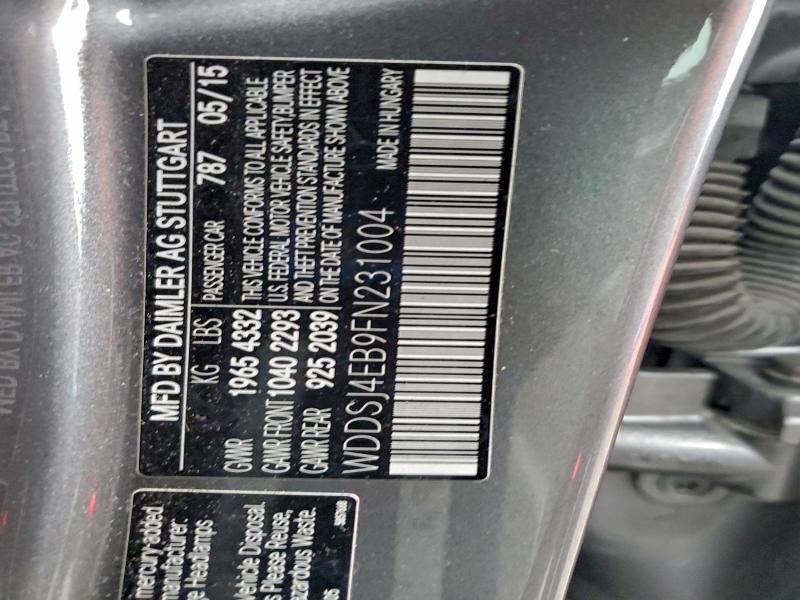 2015 MERCEDES-BENZ CLA 250 #3315903142