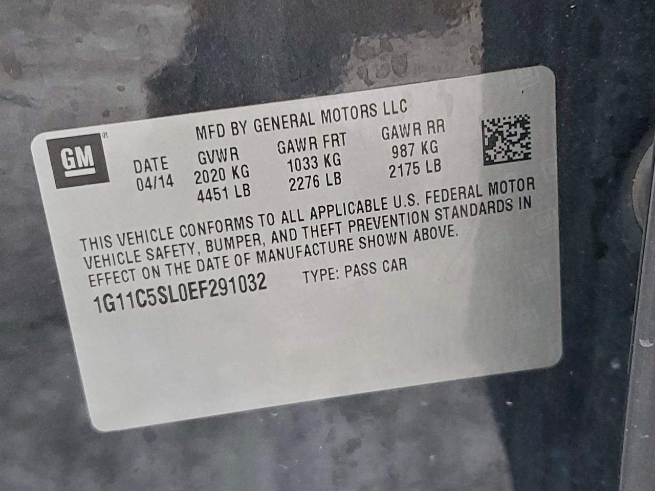 CHEVROLET MALIBU 1LT