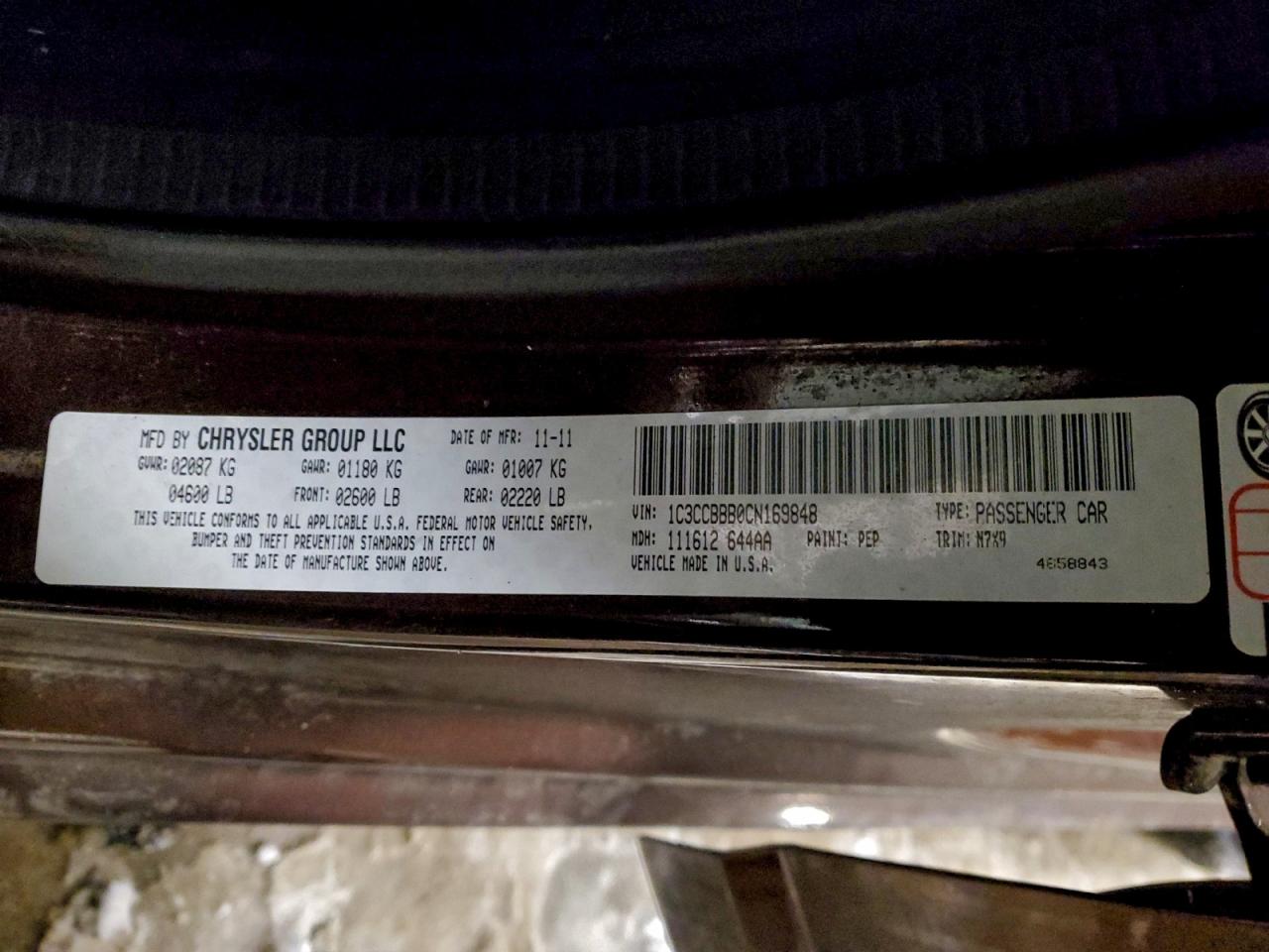 CHRYSLER 200 TOURING