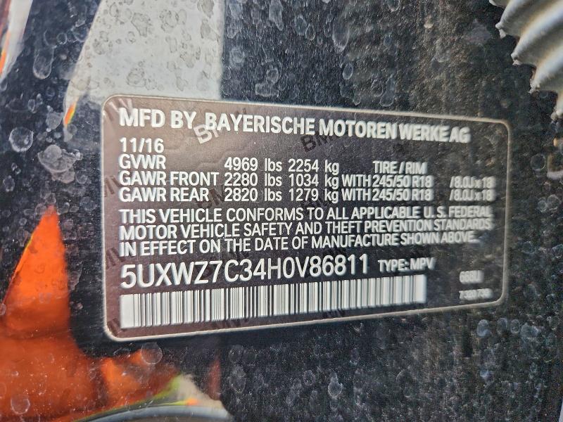 2017 BMW X3 SDRIVE2 #3310626846