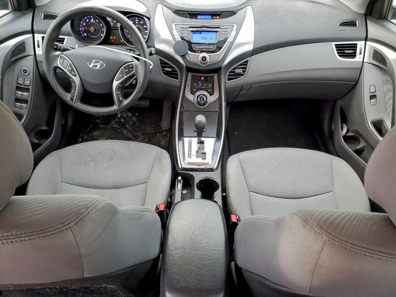 Lot #3316006837 2013 HYUNDAI ELANTRA GL