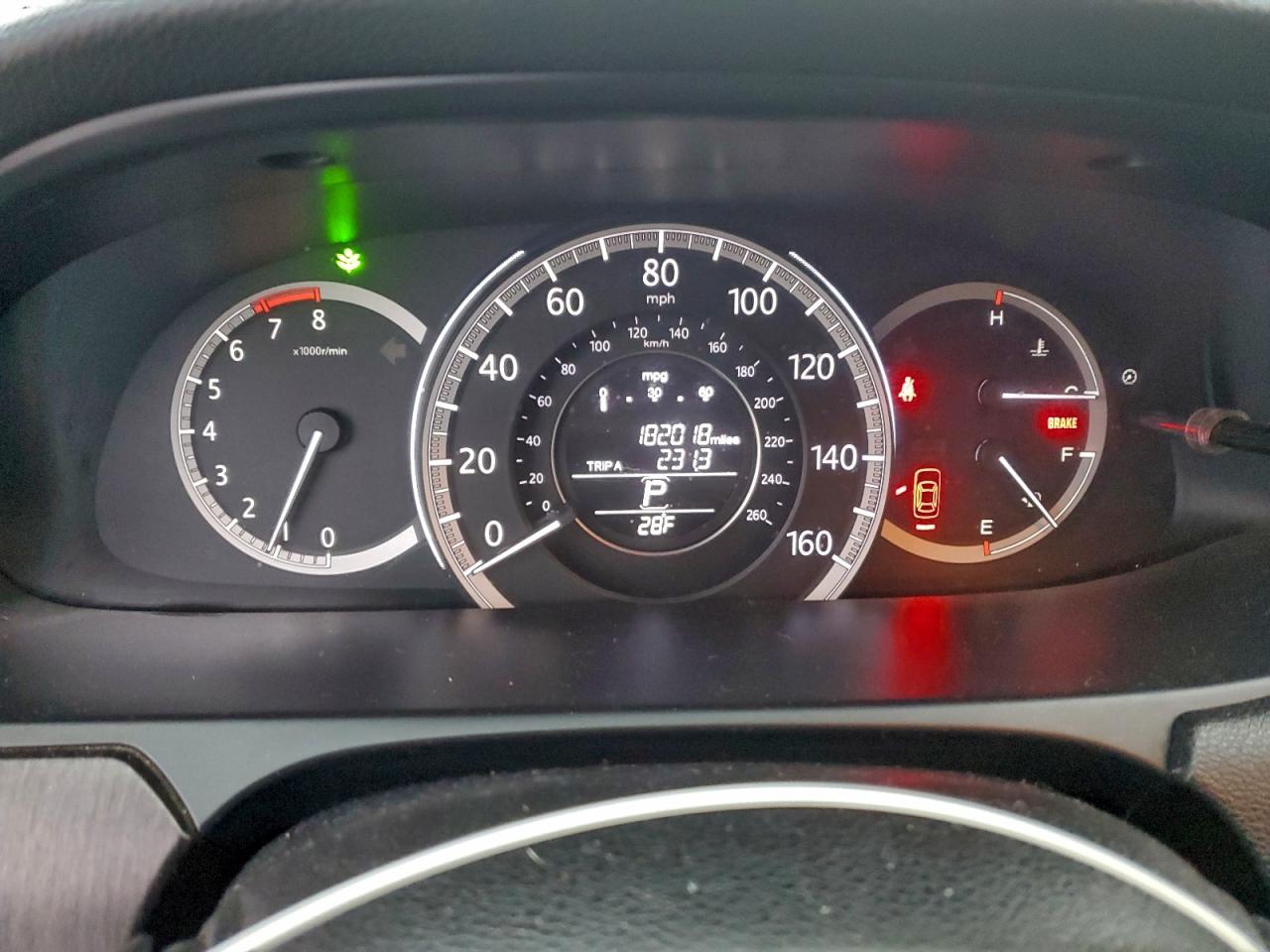 Lot #3311682233 2014 HONDA ACCORD EX