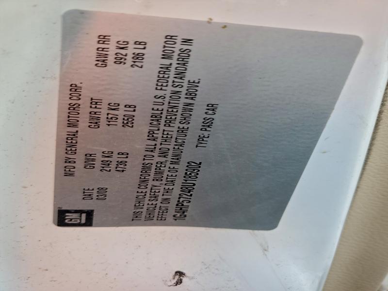 2008 BUICK LUCERNE #3304025504