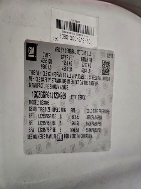 2018 CHEVROLET EXPRESS #3309478561