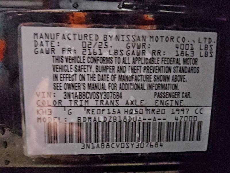 2025 NISSAN SENTRA SV #3304637965