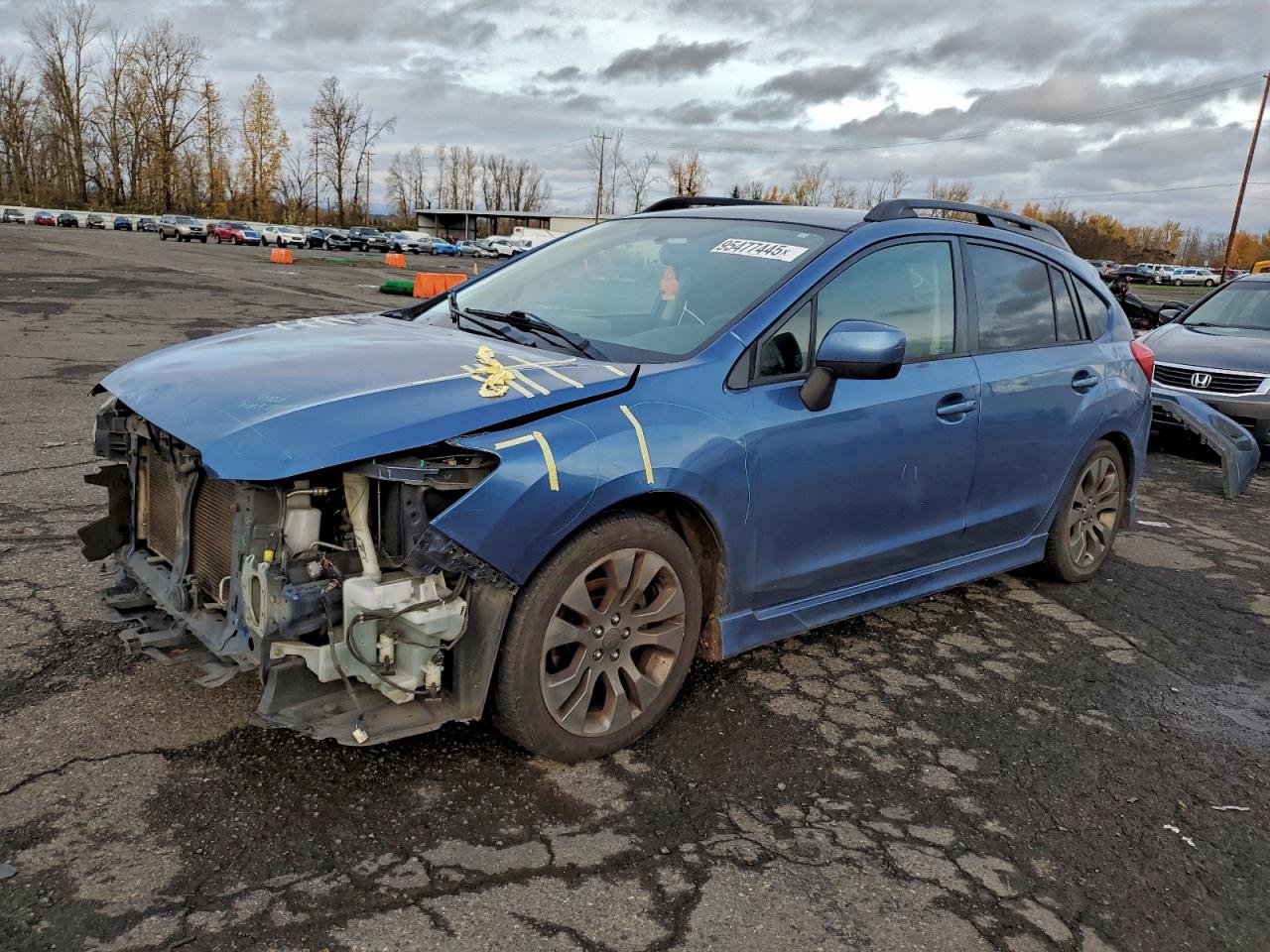 Lot #3311606223 2014 SUBARU IMPREZA SP