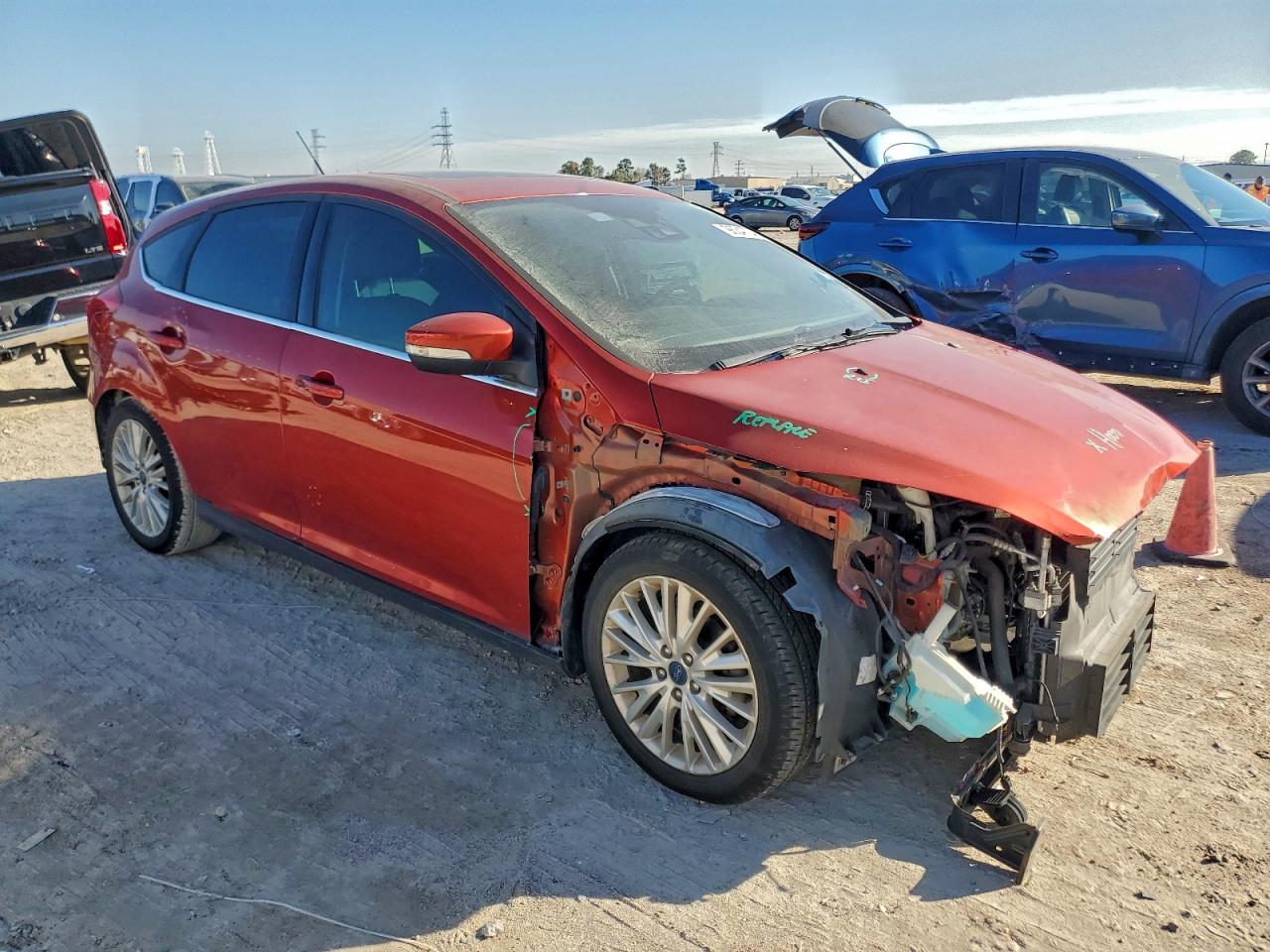 Lot #3311609274 2018 FORD FOCUS TITA