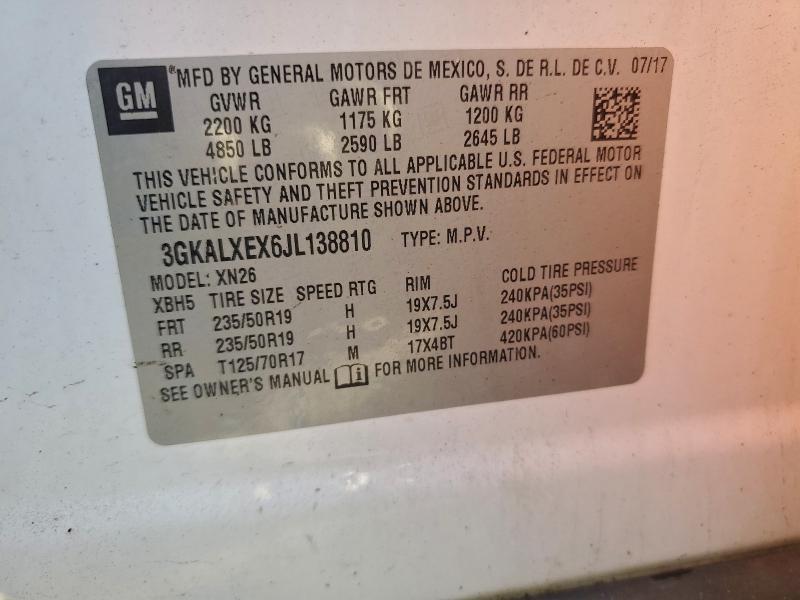 2018 GMC TERRAIN DE #3304515529