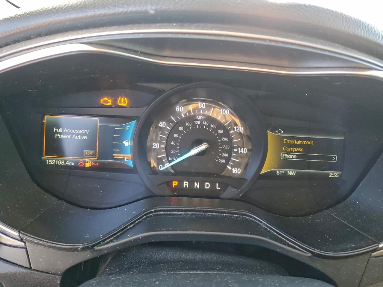 Lot #3316893066 2020 FORD FUSION SEL