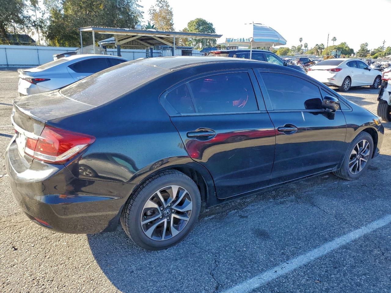 Lot #3317057001 2015 HONDA CIVIC EX