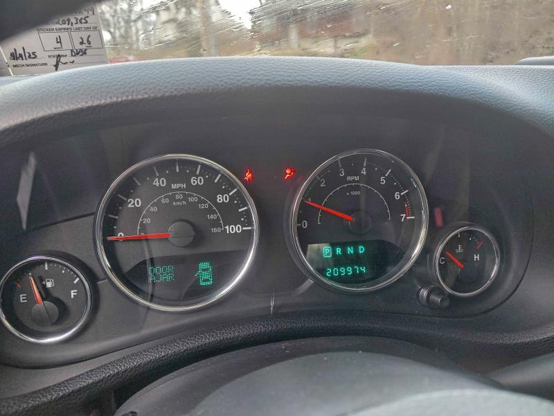 2012 JEEP WRANGLER U #3305303314