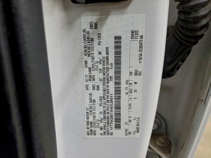 2017 FORD F250 SUPER #3304622464