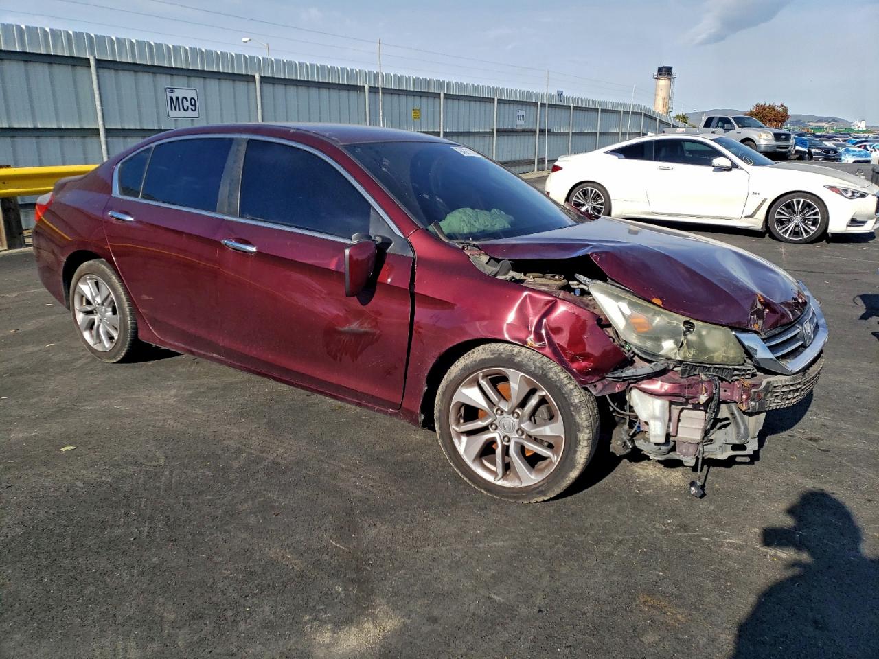 Lot #3311826228 2015 HONDA ACCORD SPO