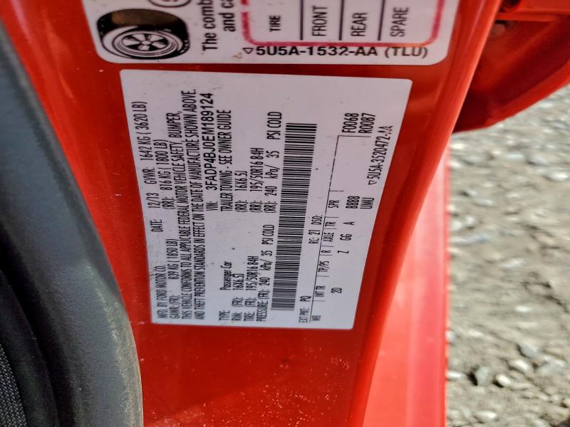 2014 FORD FIESTA #3302908117