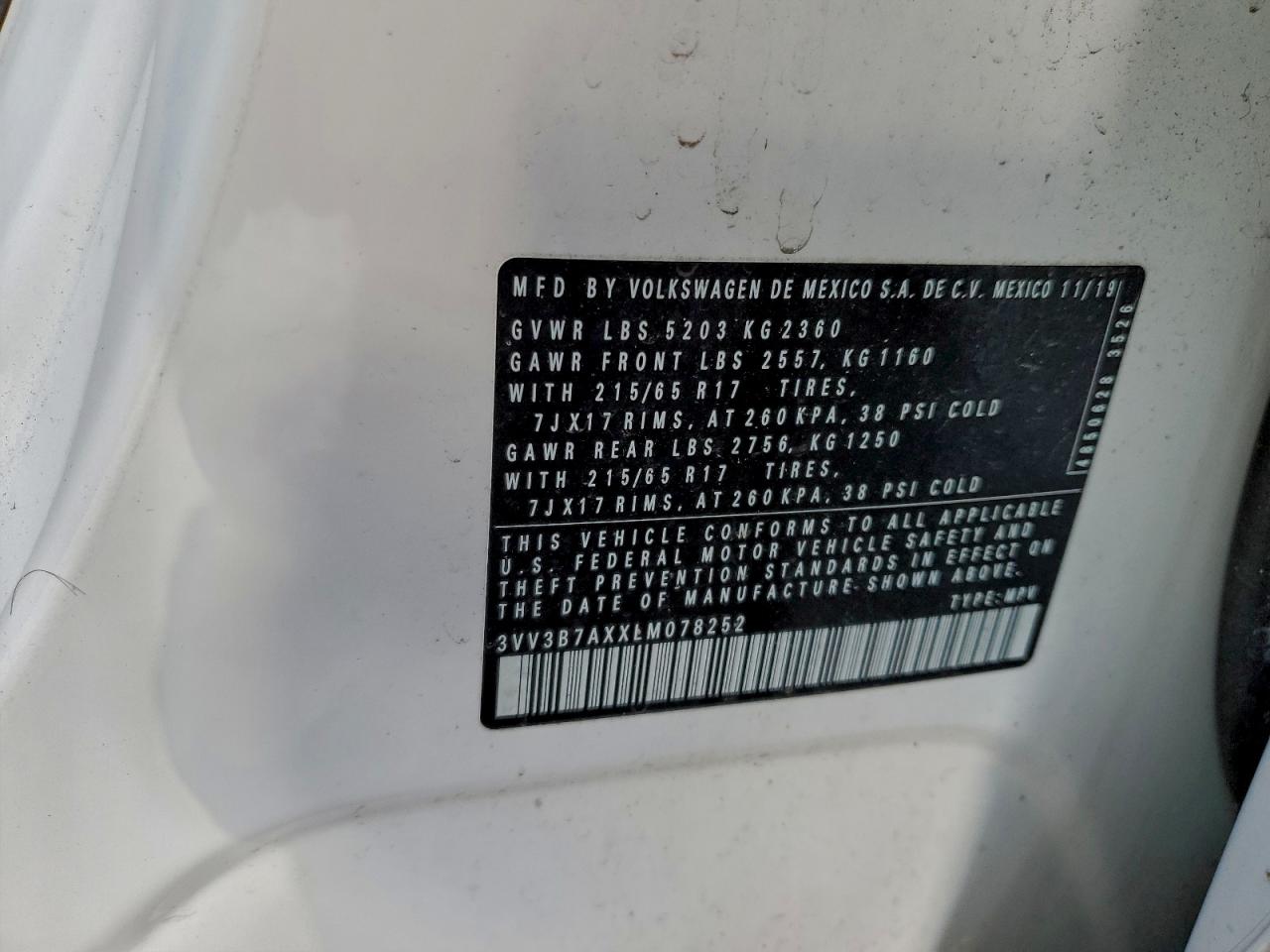 VOLKSWAGEN TIGUAN SE