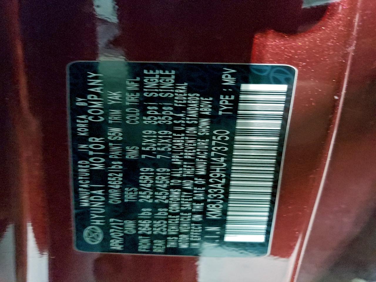 HYUNDAI TUCSON LIMITED