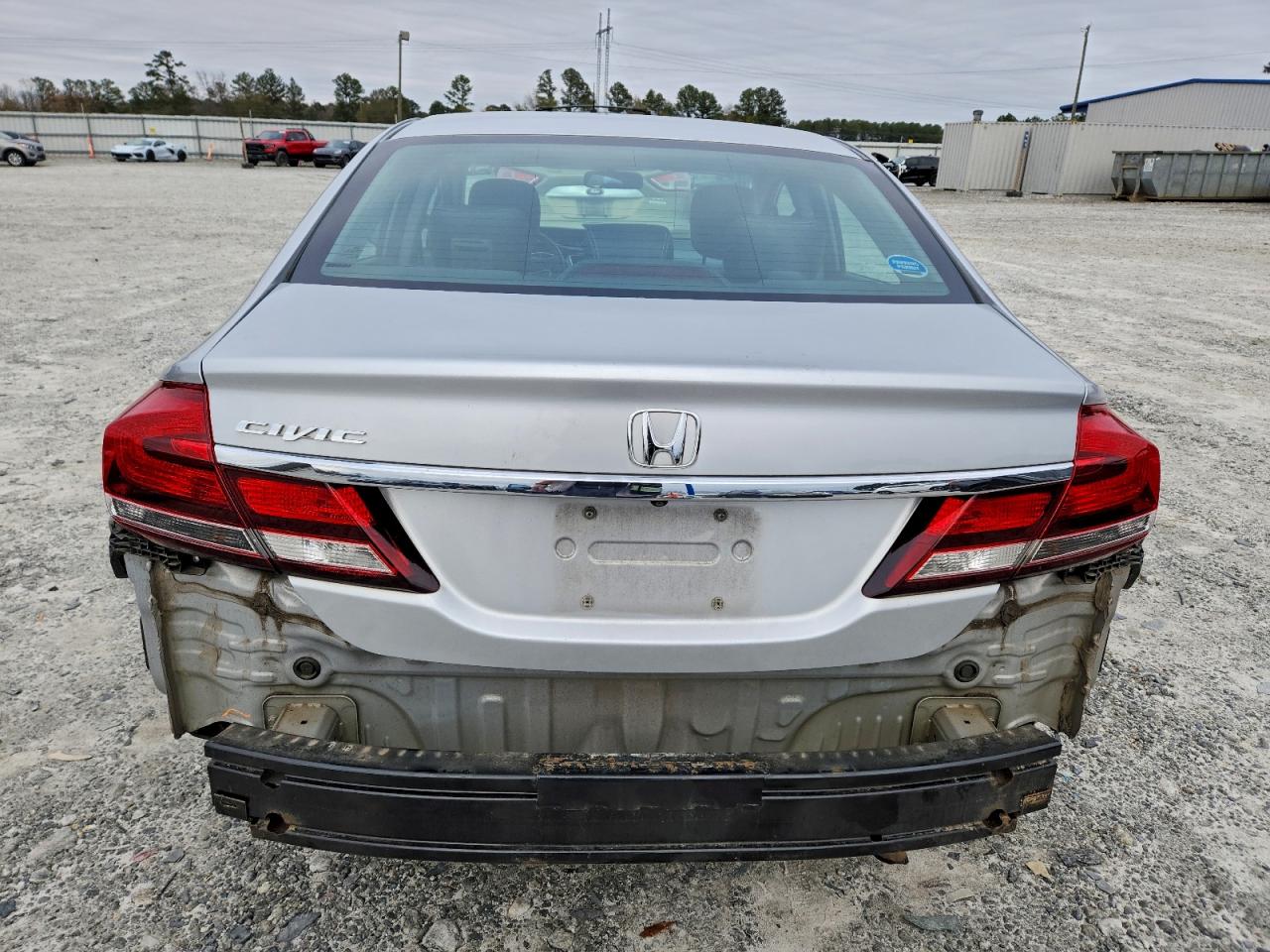 Lot #3302855911 2013 HONDA CIVIC EXL