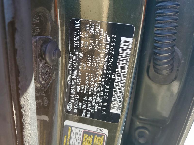 2013 KIA SORENTO LX #3312419614