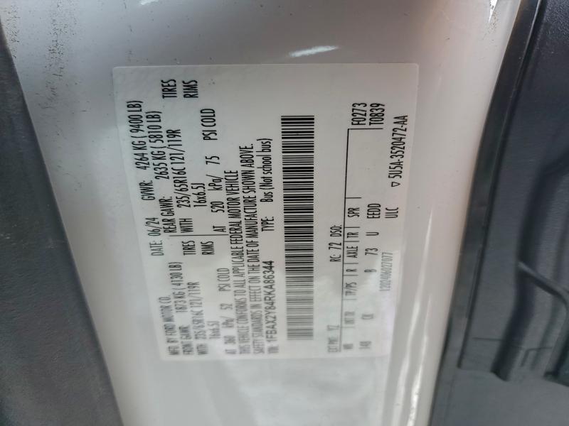 2024 FORD TRANSIT T- #3305686724