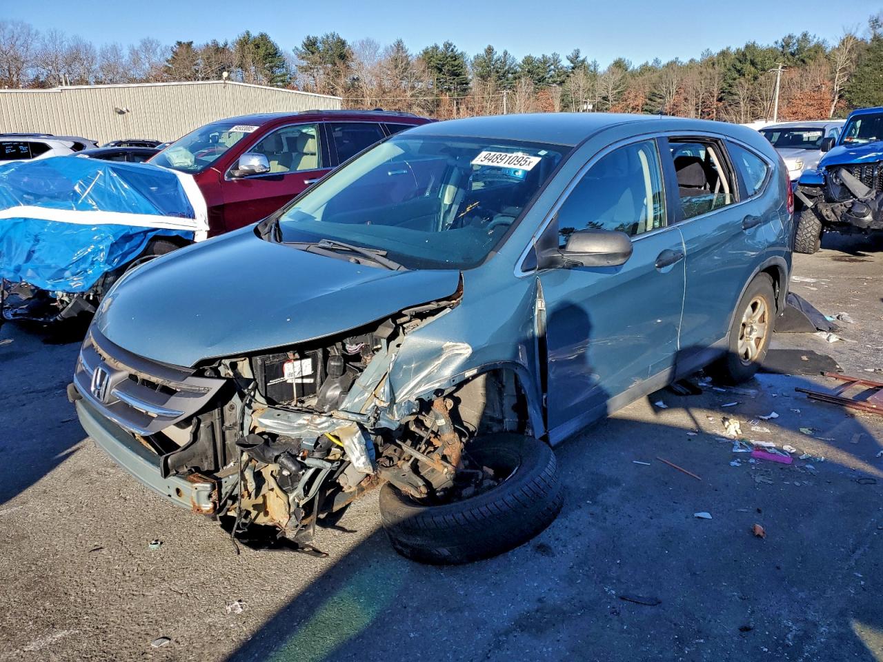 Lot #3305415303 2012 HONDA CR-V LX