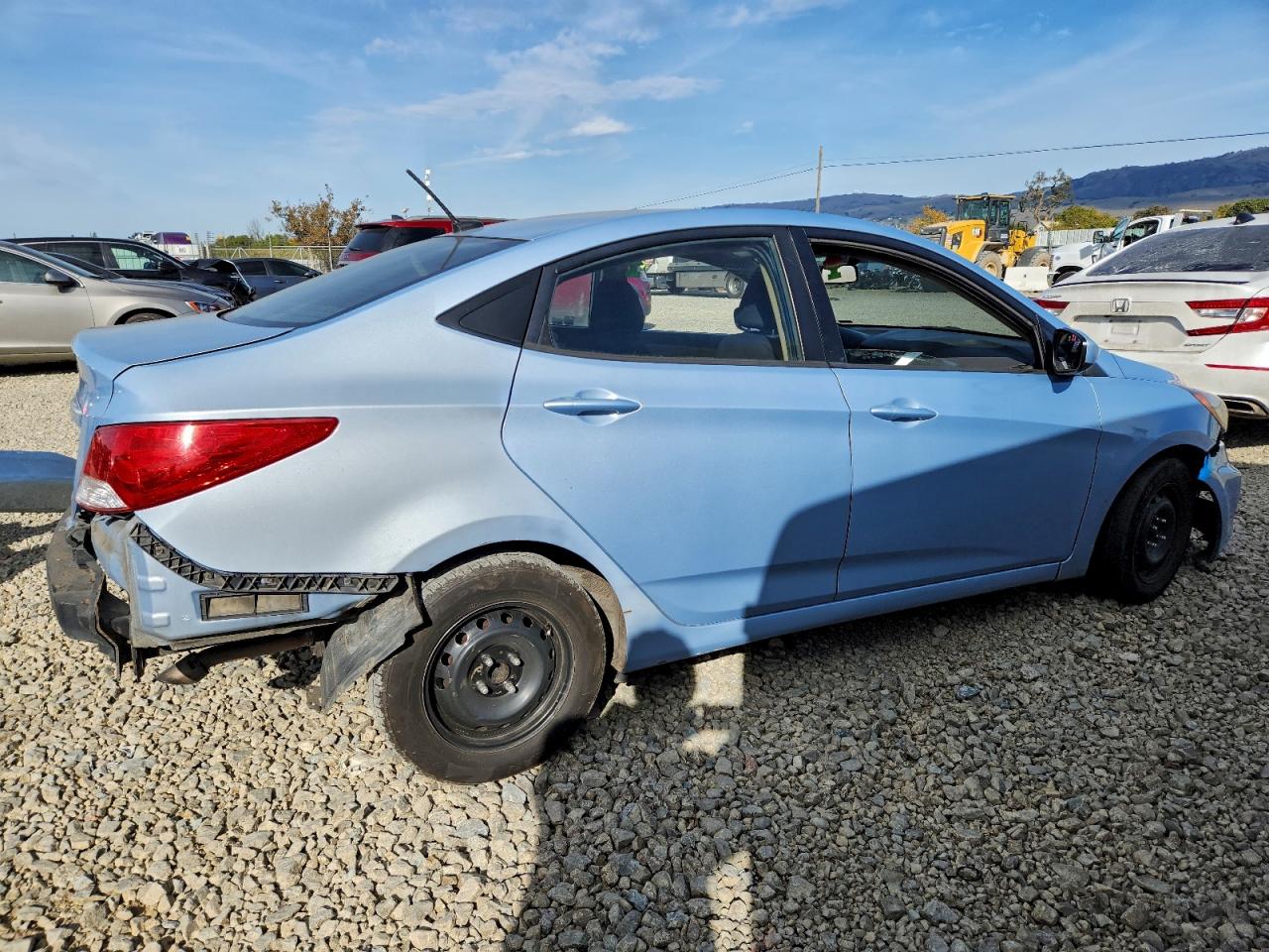 Lot #3304812674 2013 HYUNDAI ACCENT GLS