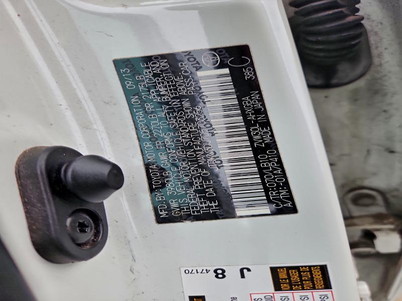 2013 TOYOTA PRIUS #3310626849