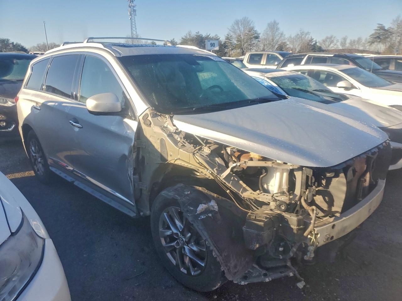 Lot #3308324226 2015 INFINITI QX60