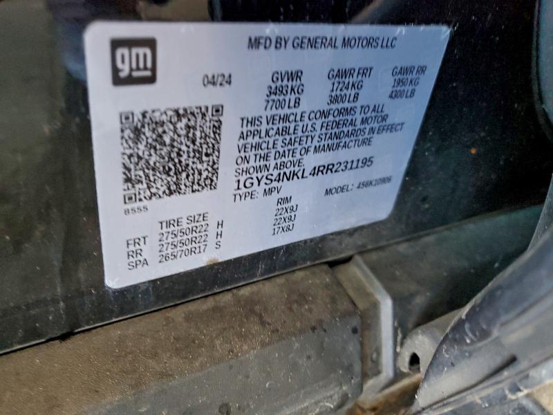 2024 CADILLAC ESCALADE E #3305661727