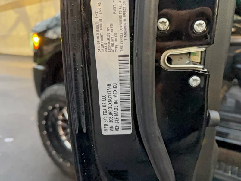 2022 RAM 2500 BIG H #3308202159