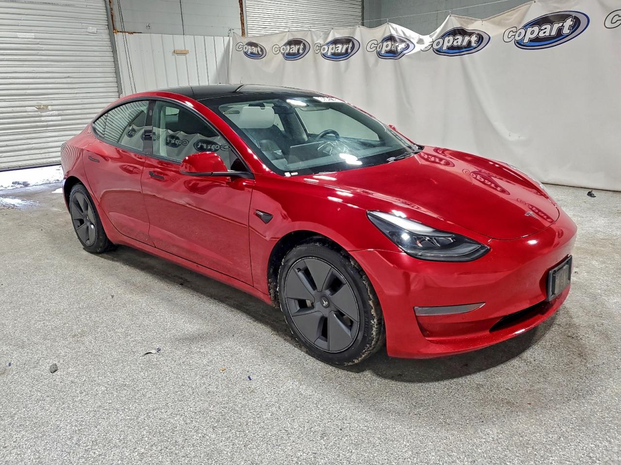 Lot #3315934112 2022 TESLA MODEL 3
