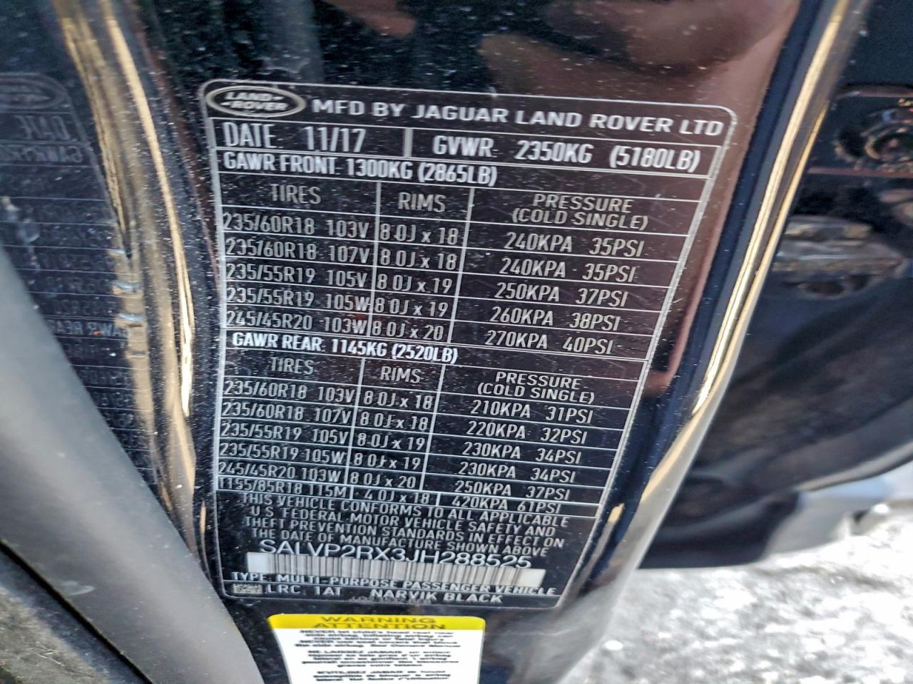 LAND ROVER RANGE ROVER SE