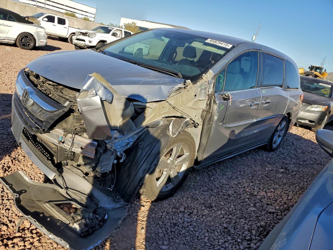 Lot #3308673301 2018 HONDA ODYSSEY EX