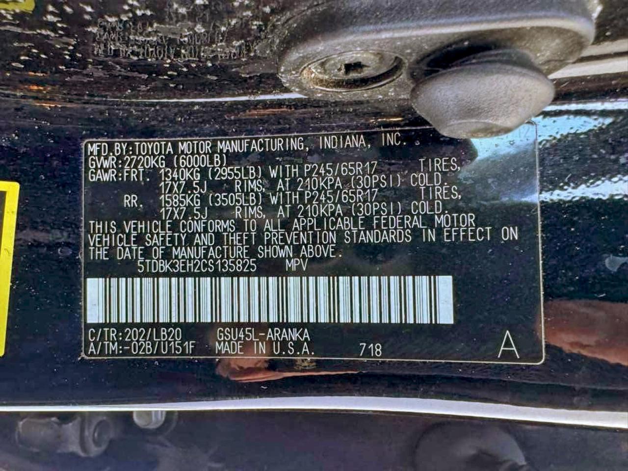 TOYOTA HIGHLANDER BASE