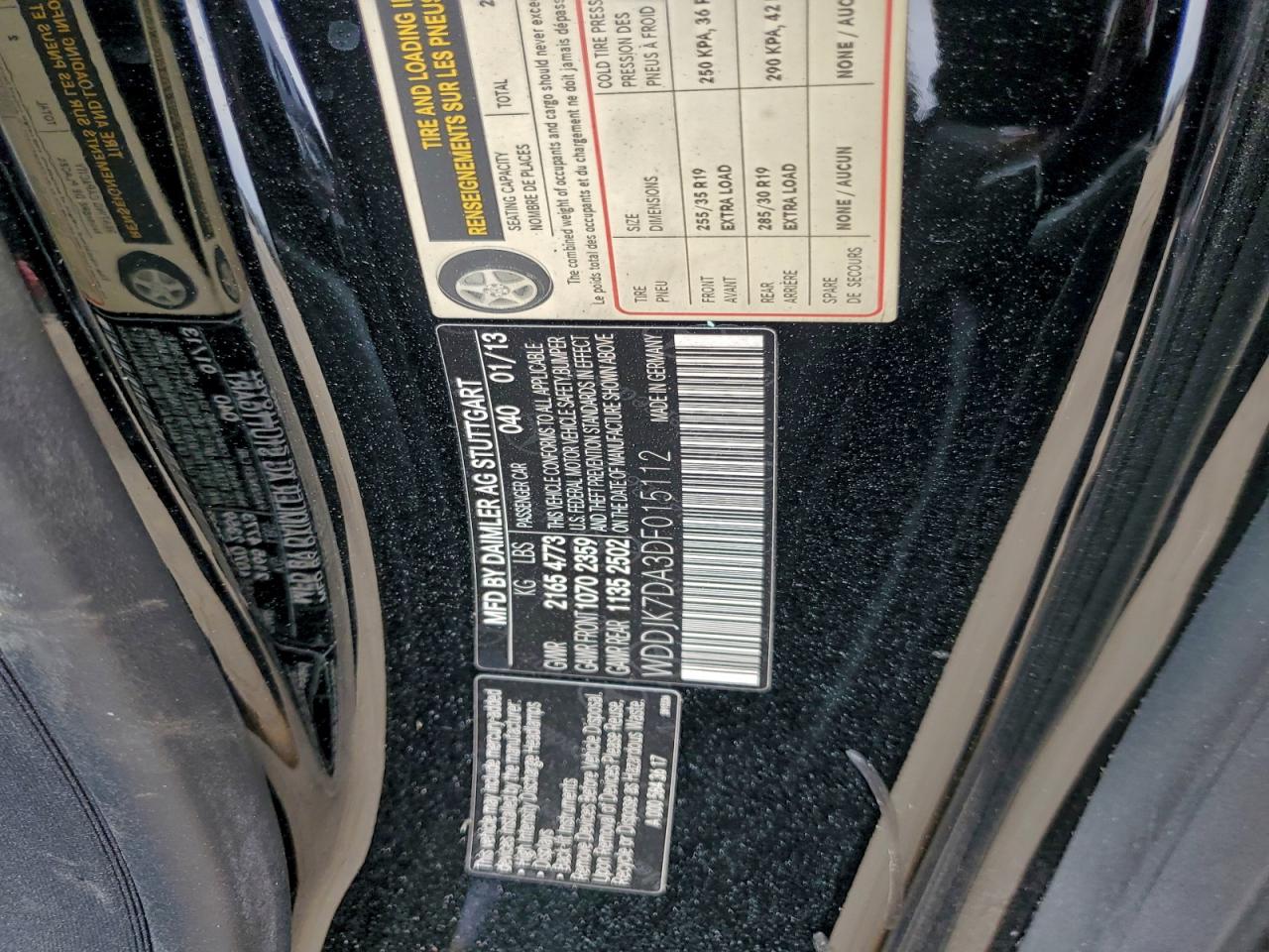 MERCEDES-BENZ SL-CLASS 550