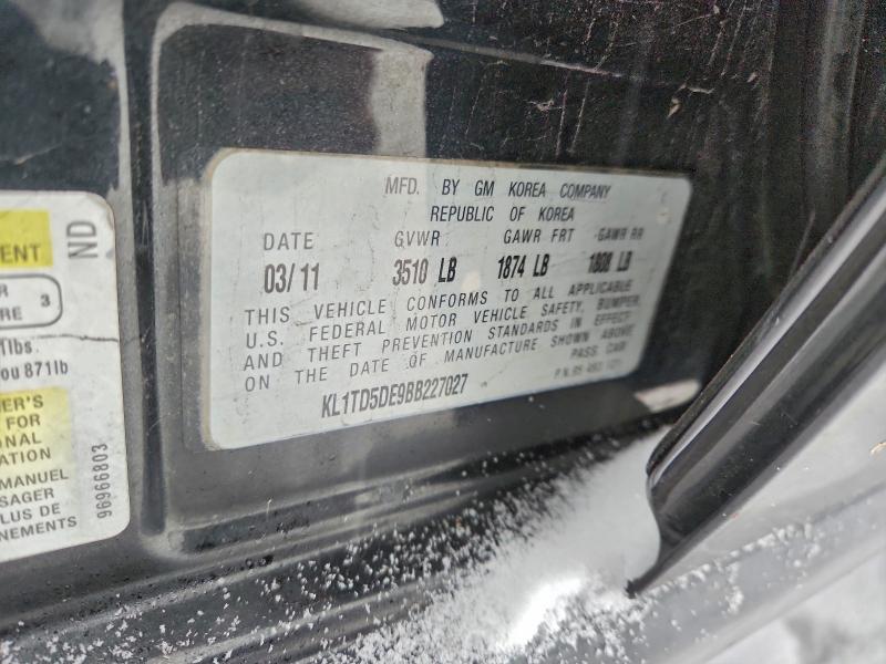 2011 CHEVROLET AVEO LS #3308381382