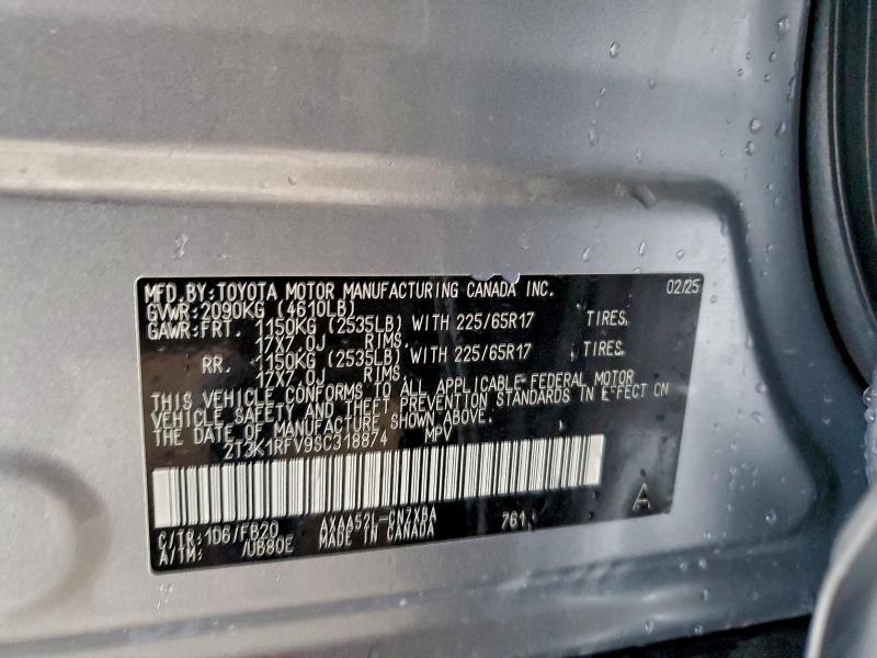 2025 TOYOTA RAV4 LE #3302782895