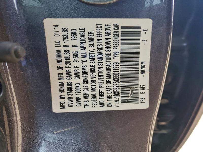 2014 HONDA CIVIC LX #3303982692