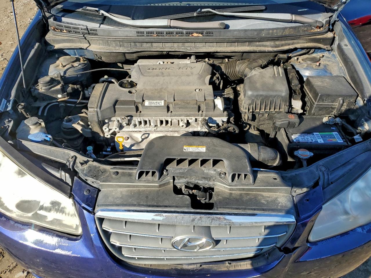 Lot #3301857028 2009 HYUNDAI ELANTRA GL