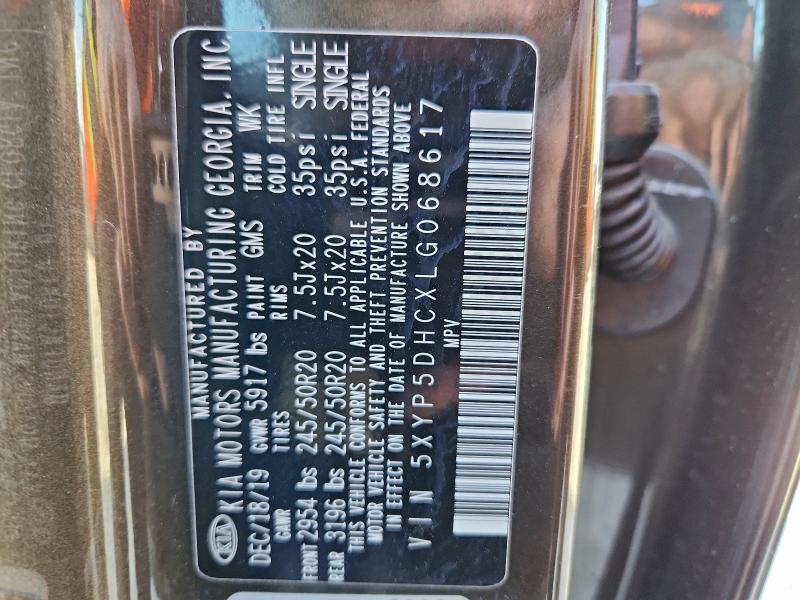 2020 KIA TELLURIDE #3316081241