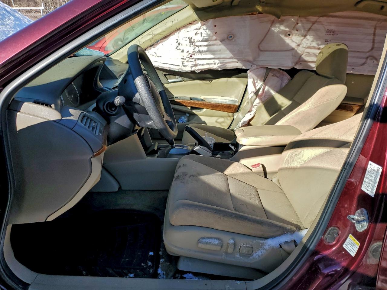 Lot #3317170134 2010 HONDA ACCORD EX