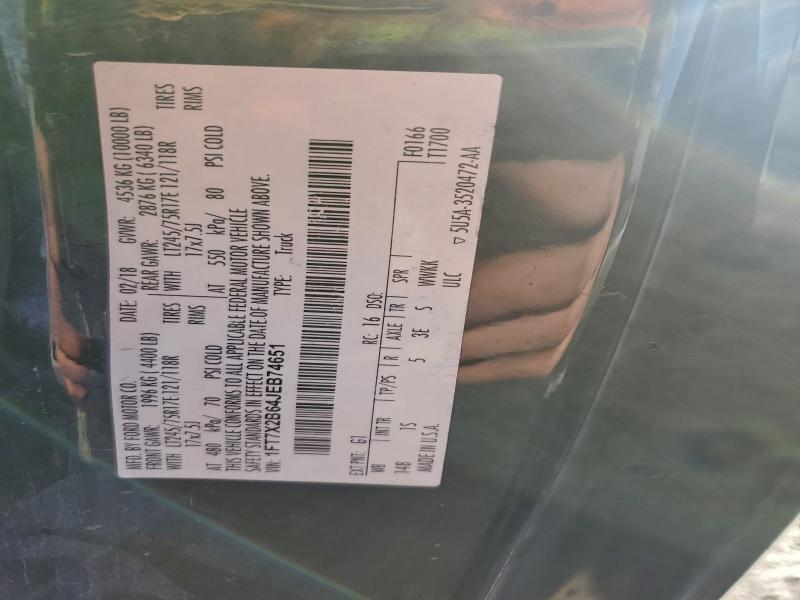 2018 FORD F250 SUPER #3311655271